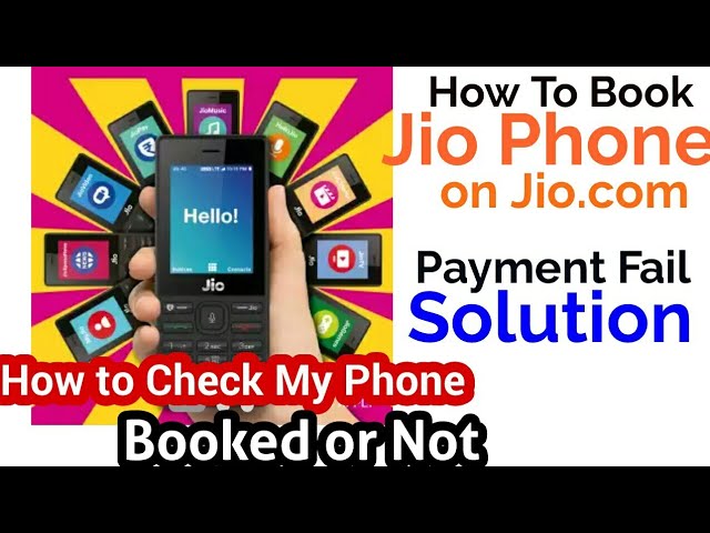 Real Live Demo-How to PreBook Jio Phone using Jio.com website/portal MyJio App in Hindi Reliance Jio