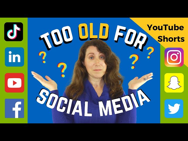 Too Old to Learn Social Media Marketing? #shorts