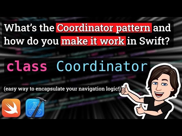 How to implement the Coordinator pattern in Swift!