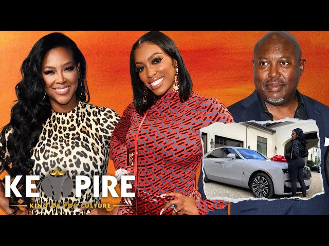 Kenya Moore & Porsha Williams CLAP BACK at Simon Guobadia Rolls Royce Shade at RHOA Cast