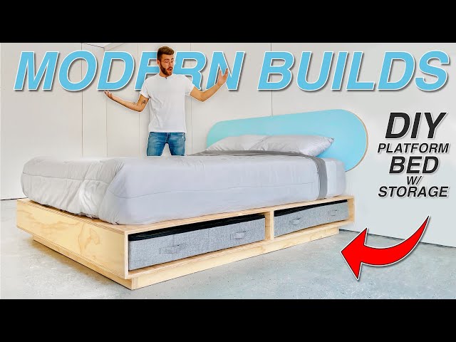 Modern Builds: Creating Your Own Modern Platform Bed | Extra Space Storage