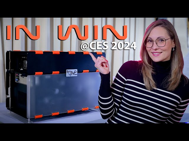 CES 2024 - New PC Case Designs from In Win
