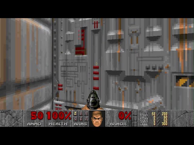 DOOM 1993 E1M1 Nightmare mode -(PS4) - 00:12.80