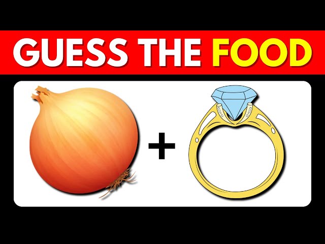 Can You Guess The Food By Emoji? | Food Emoji Quiz 🍔🍕