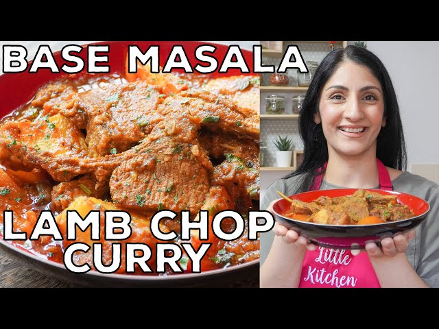 Lamb Chop & Potato Curry | Using Base Masala | Curry Base Masala | How to use Base Masala