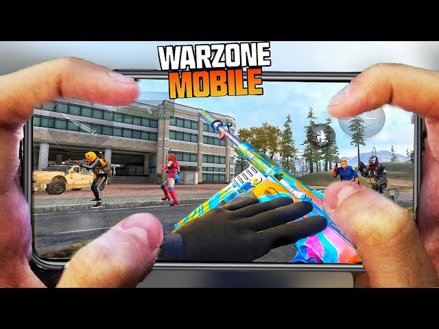 OMG😍 WARZONE MOBILE NEW ANDROID GRAPHICS LOOKS BETTER THAN BLOODSTRIKE