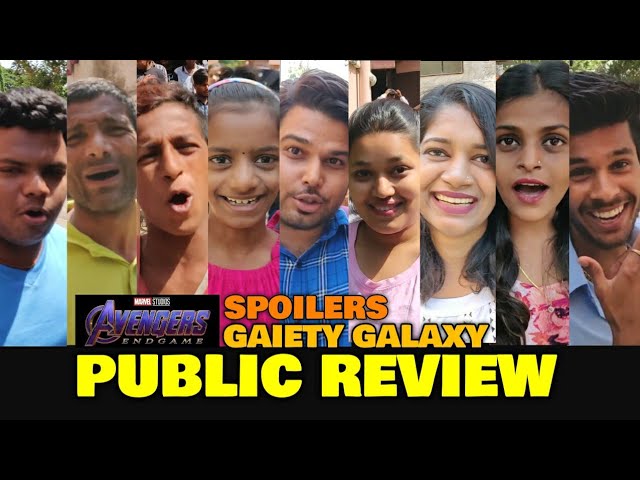 Avengers Endgame PUBLIC REVIEW At Gaiety Galaxy | Honest Public Review | Superhero Movie | India