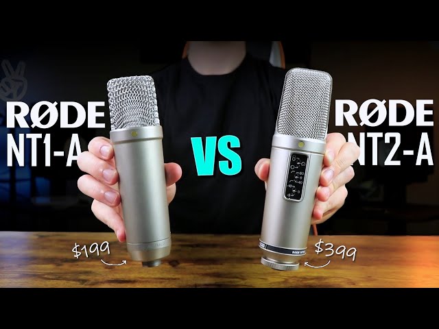 Which Rode Microphone Should You Buy?! -  Rode NT1-A Microphone VS Rode NT2-A Microphone (2021)