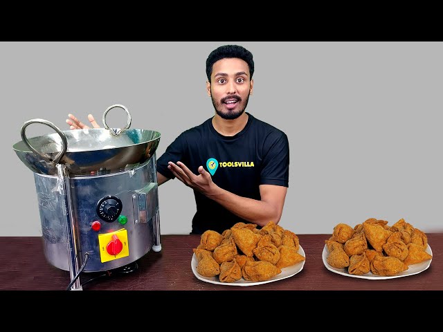Electric Kadai Machine For Fast Food Business | Commercial Electric Fryer | Toolsvilla