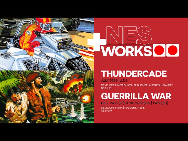 Victory road warriors: Thundercade & Guerrilla War | NES Works 132