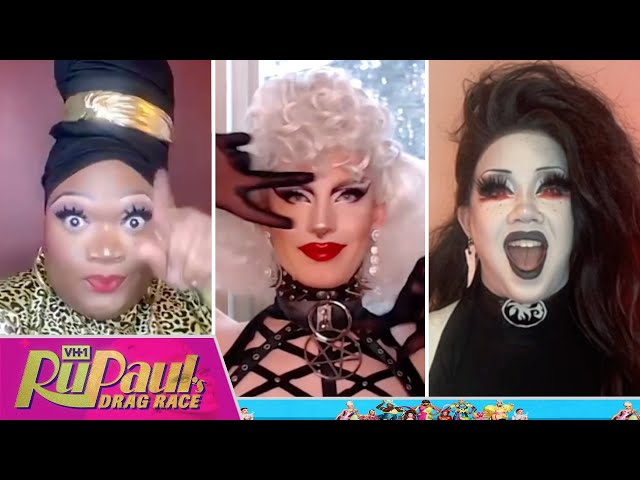 The Queens of Season 14 "RuPaul's Drag Race" Play Who's Who