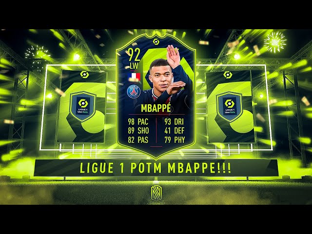 92 LW PLAYER OF THE MONTH MBAPPE - FIFA 21 ULTIMATE TEAM!