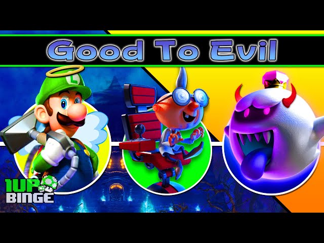 Luigi's Mansion Characters: Good to Evil 👻