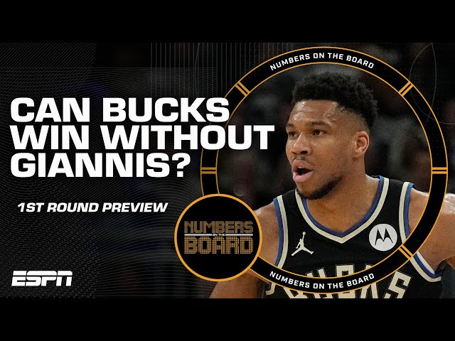Concerns for Bucks without Giannis against the Pacers? | Numbers on the Board