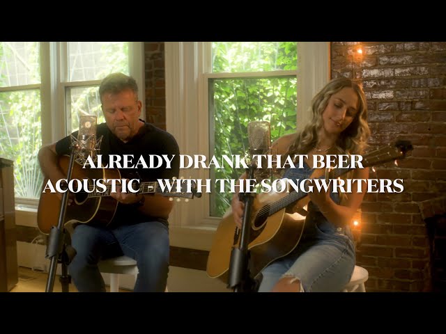 Ashley Cooke - Already Drank That Beer (Acoustic - With The Songwriters Series)