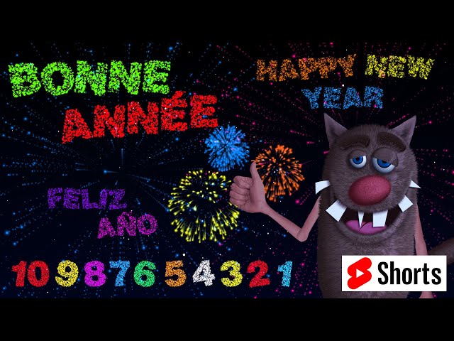 Foufou - Décompte du Nouvel An pour enfants (New Year's Countdown for kids) #short