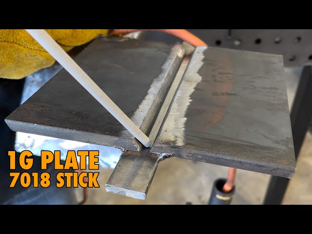 1G PLATE | 7018 Stick Welding for Beginners