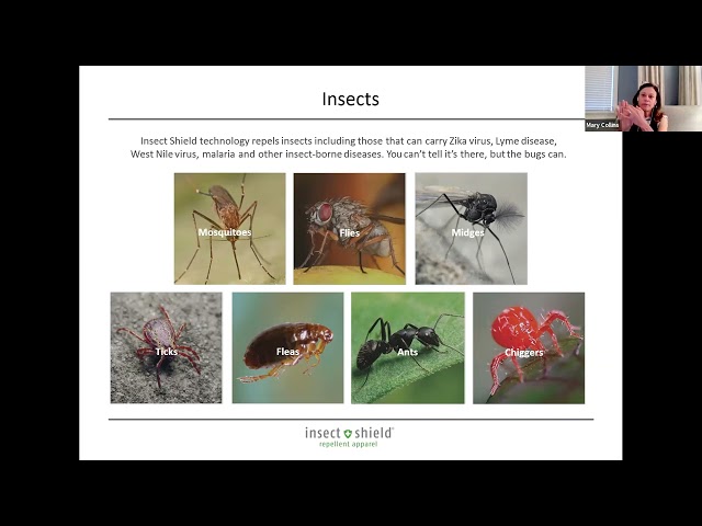 Mary Collins from Insect Shield - Using Permethrin to Protect Yourself from Tick Bites