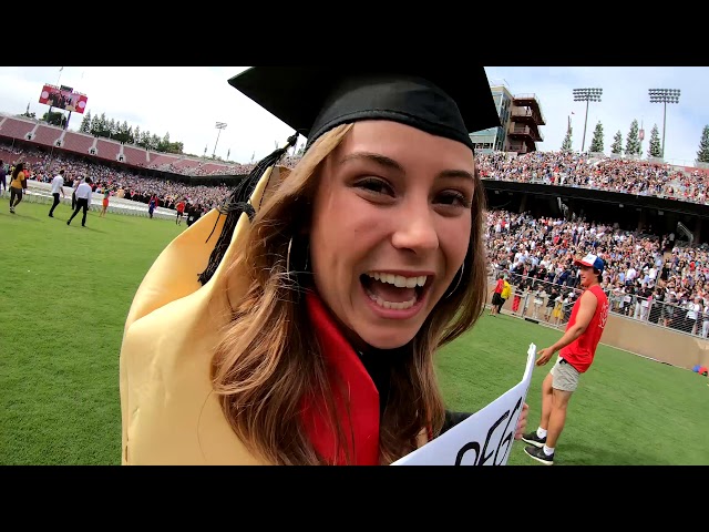Wacky Walk at Stanford's 2019 Commencement