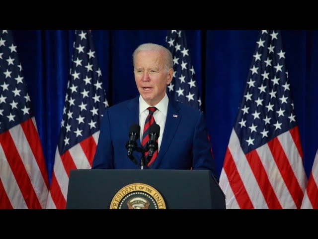 WATCH LIVE: President Biden gives remarks at a political event in Washington, DC