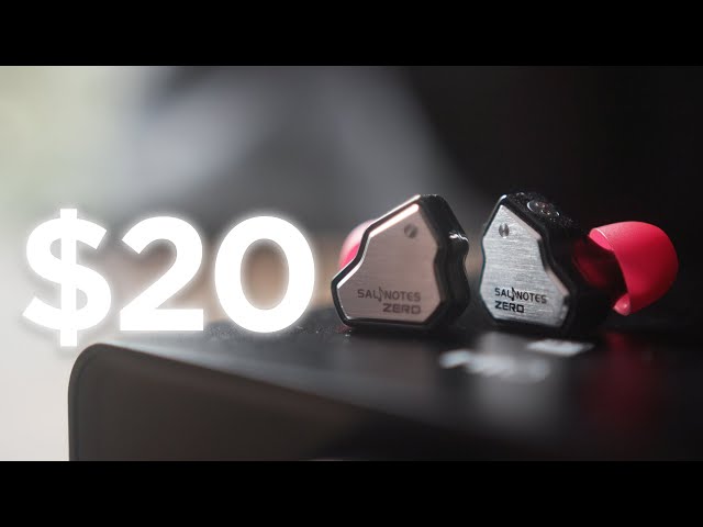 This $20 IEM is PERFECT for Esports - Salnotes 7Hz Zero review