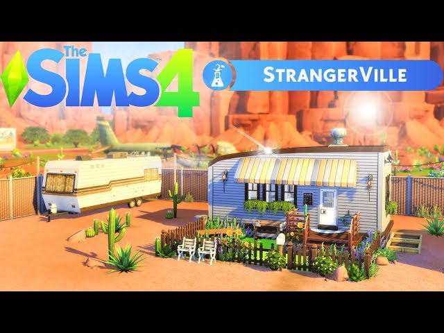 StrangerVille Trailer Home Renovation ~ Love It or List It: Sims 4 Speed Build
