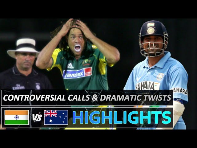 India vs Australia | Controversial Calls and Dramatic Twists | Shocking Ever Finish
