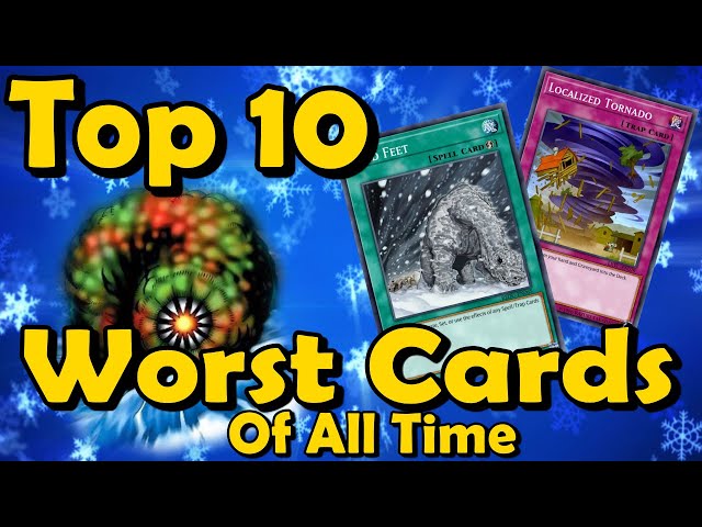 Top 10 Worst Cards of All Time in YuGiOh