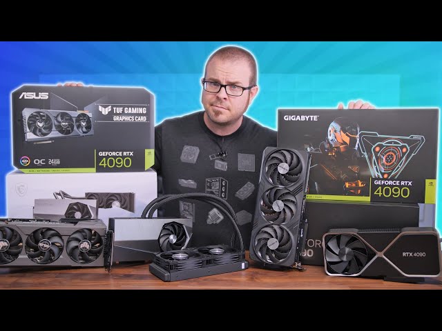 One RTX 4090 is HUGE - Here are 4 of them!