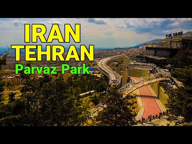 Tehran, Iran 2021 - Walking In Parvaz Park In Saádat Abad | Walking tour / تهران پارک پرواز