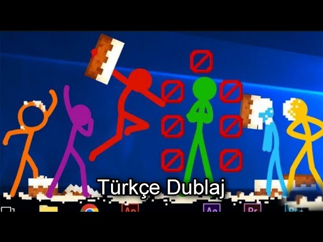 THE PRANK -Türkçe Dublaj (Minecraft vs Animation )Alan Becker Türkçe the prank animation türkçe