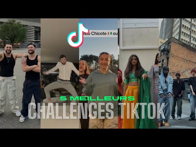 5 MEILLEURS CHALLENGES DANCES TIKTOK #compilation part.7