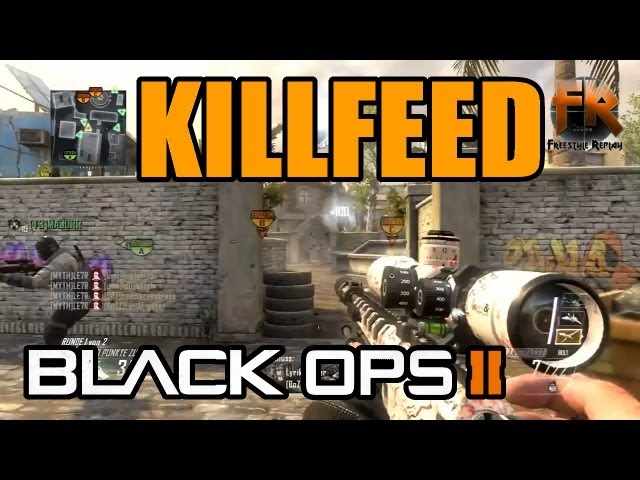 Black ops 2 killfeed | Sick with Headshot feed and killfeed killcam