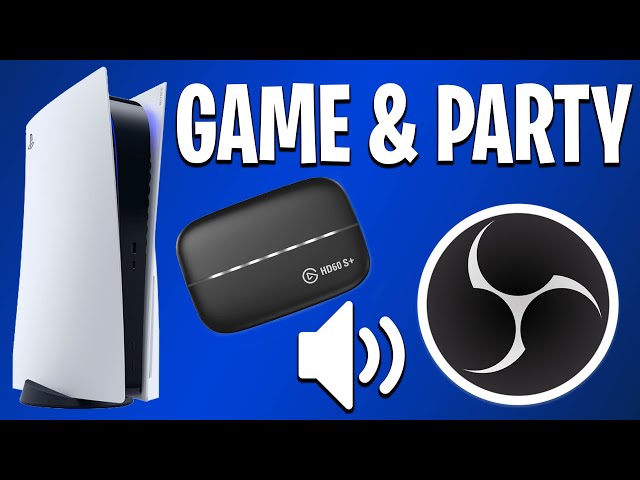 How To Capture PS5 Game & Party Chat Audio in OBS (EASY)