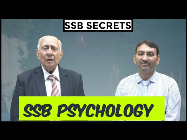 Psychology Top Tips | SSB INTERVIEW | Ssb interview practice  | SSB INTERVIEW Coaching