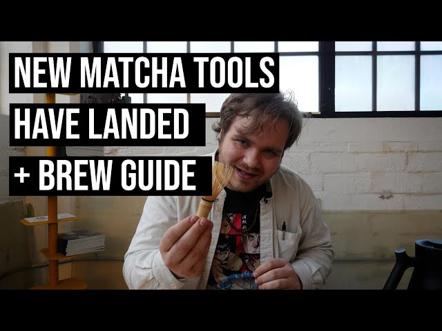 New Matcha Tools Have Landed! + Brew Guide