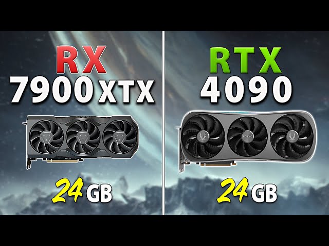 RX 7900 XTX vs RTX 4090 // Test in 9 Games | Rasterization, 4K