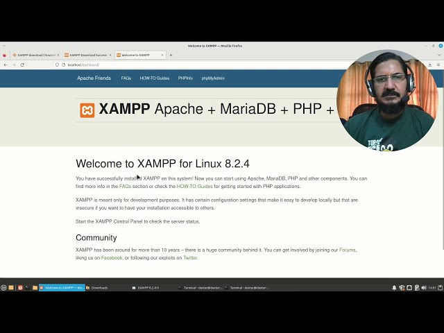 How to setup XAMPP on Linux