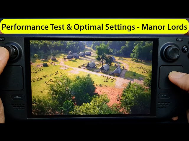 Manor Lords | Steam Deck (OLED) Performance Test | Low vs Medium vs High vs Ultra + Optimal Settings