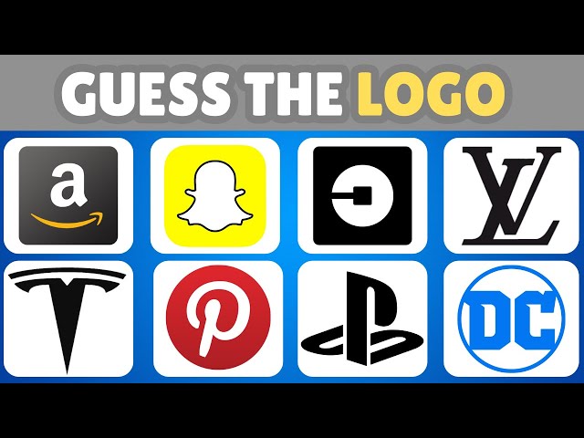 Guess The Logo In 5 Seconds | 30 Famous Logos | Logo Quiz