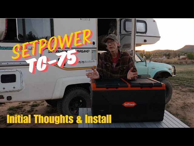 Initial review  Setpower TC75 Dual Zone fridge/freezer