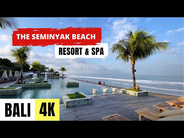BALI, INDONESIA 🇮🇩 [4K] The Seminyak Beach Resort & Spa — Walking Tour