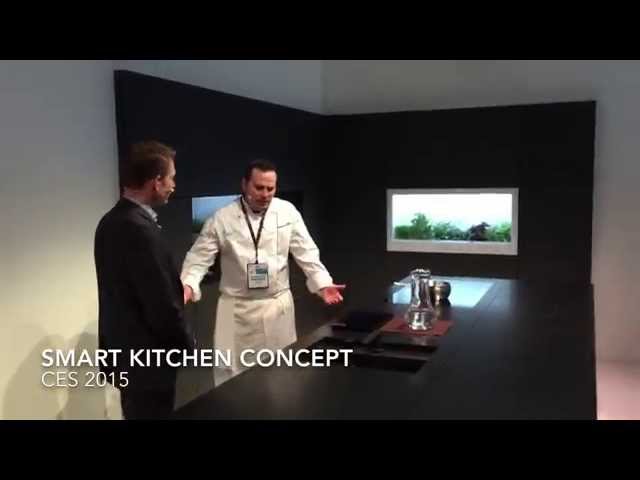 Panasonic's Connected Home - Smart Kitchen demo | CES 2015