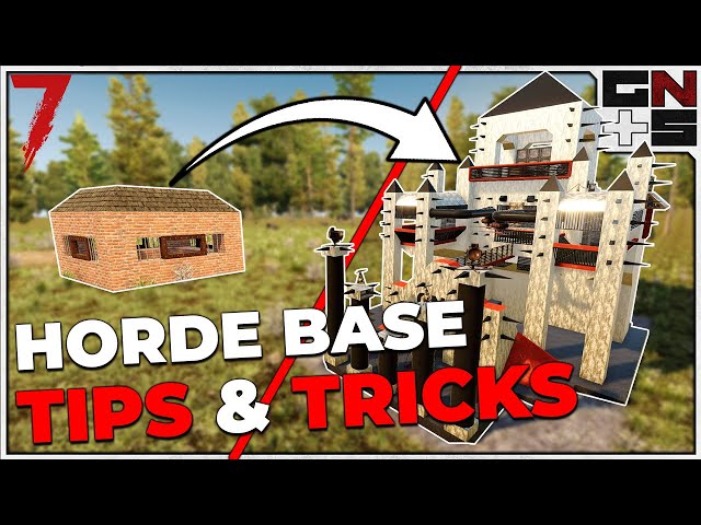 Ideas on how to build a PERFECT Horde Base!