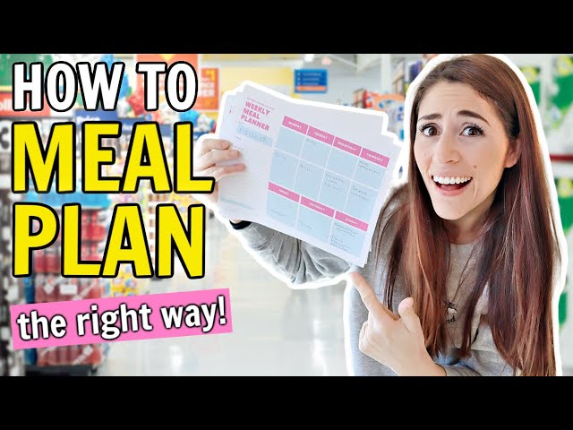How I Create Weekly Meal Plans (and stick to them!)