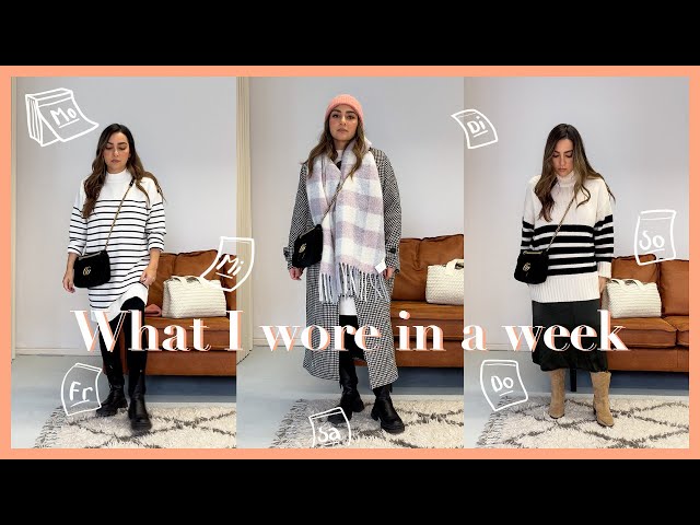 WHAT I WEAR IN A WEEK | WInter Outfit Inspirationen | madametamtam