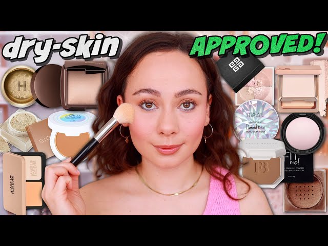 BEST POWDERS FOR DRY SKIN! DONT BE SCARED! THE ULTIMATE GUIDE! Every Price Point & Coverage