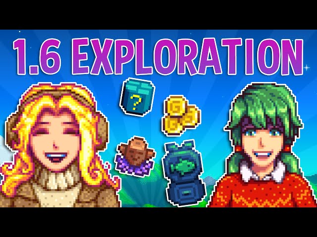 Exploring EVERYTHING in the Stardew Valley 1.6 Update