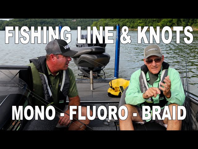 Fishing Line Types and How-To Use Them - Monofilament, Fluorocarbon, and Braid