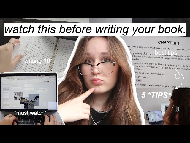 my best writing tips (top 5 writing tips you *NEED* to know)